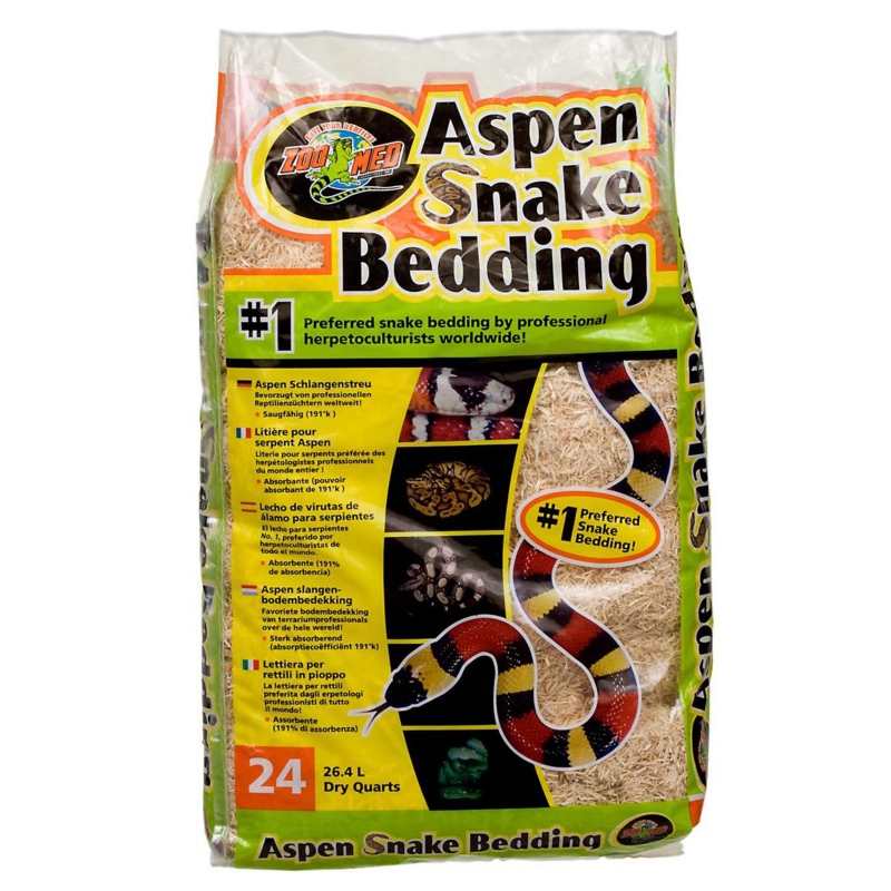 Zoomed Aspen Snake 26l - substrate for snakes